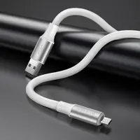 Кабель BOROFONE BX82 USB to Micro 2.4A 1m білий), мініатюра зображення № 4
