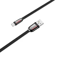 Кабель HOCO USB to Micro U74 2,4A 1,2m Black), мініатюра зображення № 5