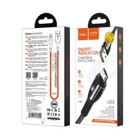 Кабель HOCO USB to Micro U89 2,4A 1,2m black), мініатюра зображення № 4