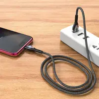 Кабель HOCO USB to Micro U89 2,4A 1,2m black), мініатюра зображення № 5