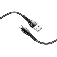 Кабель HOCO USB to Micro U89 2,4A 1,2m black), мініатюра зображення № 2