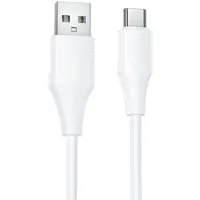 Кабель HOCO X124 USB to Type-C silicone 3A 1m білий), мініатюра зображення № 5