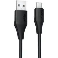 Кабель HOCO X124 USB to Type-C silicone 3A 1m чорний), мініатюра зображення № 7