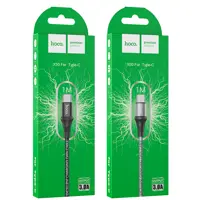 Кабель HOCO X50 USB to Type-C data 3A 1m Grey), мініатюра зображення № 2