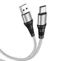 Кабель HOCO X50 USB to Type-C data 3A 1m Grey), мініатюра зображення № 6