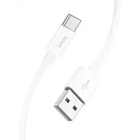 Кабель HOCO X87 USB to Type-C silicone data cable 3A 1m Білий), мініатюра зображення № 6