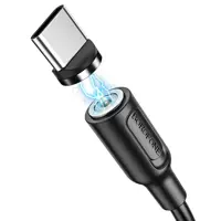 Кабель магнітний BOROFONE BX41 Amiable USB to Type-C 2.4A 1.2m black), мініатюра зображення № 6
