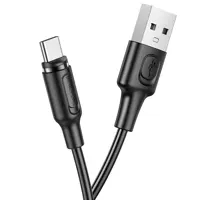 Кабель магнітний BOROFONE BX41 Amiable USB to Type-C 2.4A 1.2m black), мініатюра зображення № 8