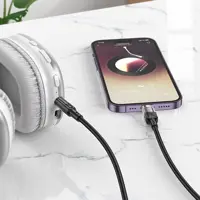 кабель HOCO UPA27 Lihtning to Jack3.5 Transparent Discovery Edition Digital audio conversion 1,2м), мініатюра зображення № 3