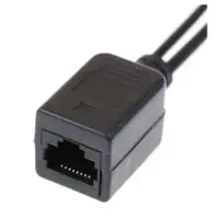 Кабель PoE Splitter Ethernet 10/100Mbps вхід 12 В (пара штекер +гніздо для живлення 5,5)), мініатюра зображення № 3