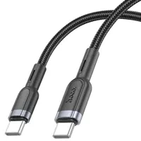 Кабель power delivery HOCO U117 USB to Type-C PD60W 1.2м 3.0A чорний), мініатюра зображення № 5