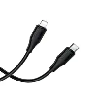 Кабель Power Delivery HOCO X124 Type-C to Lightning PD28W 1m чорний), мініатюра зображення № 5