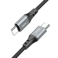 Кабель Power Delivery HOCO X86 Type-C PD60W 3A silicone 1m чорний), мініатюра зображення № 4