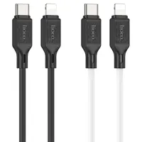 Кабель Power Delivery HOCO X90 Type-C to Lightning PD20W 3A 1m чорний), мініатюра зображення № 6