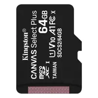 карта пам'яті KINGSTON microSD 64 GB 100R Class 10 без адаптера), мініатюра зображення № 1