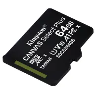 карта пам'яті KINGSTON microSD 64 GB 100R Class 10 без адаптера), мініатюра зображення № 1