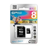 карта пам'яті SILICON POWER microSDHC 8 GB Class10 UHS-I з адаптером SD), мініатюра зображення № 3