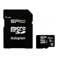 карта пам'яті SILICON POWER microSDHC 8 GB Class10 UHS-I з адаптером SD), мініатюра зображення № 4