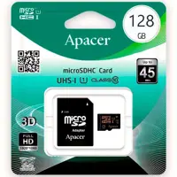 картка пам'ятi APACER Micro SD 128GB Class 10 з SD адаптером R85MB/s