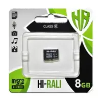 Картка пам'яті microSDHC HI-RALI 8GB class 10 UHS-1), мініатюра зображення № 2