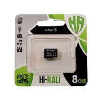 Картка пам'яті microSDHC HI-RALI 8GB class 10 UHS-1), мініатюра зображення № 3