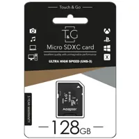 Картка пам`яті T&G microSDXC (SDH-3) 128GB Сlass 10 з адаптером), мініатюра зображення № 4