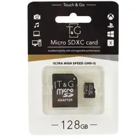 Картка пам`яті T&G microSDXC (SDH-3) 128GB Сlass 10 з адаптером), мініатюра зображення № 5