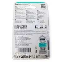 Кардрідер HOCO HB45 Spirit USB3.0,  2in1 сірий ), мініатюра зображення № 12