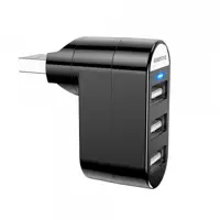 Хаб BOROFONE DH3 3xUSB2.0 black), мініатюра зображення № 6