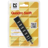 Хаб DEFENDER Quadro Swift 7xUSB 2.0), мініатюра зображення № 3