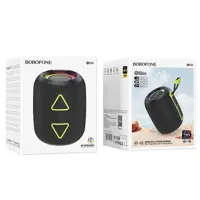 Портативна колонка BOROFONE BR36 FM, TF, AUX, USB, TWS чорний), мініатюра зображення № 3
