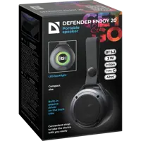 Колонка DEFENDER Enjoy 20 3Вт чорна), мініатюра зображення № 2