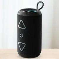 Колонка TG656 bluetooth з RGB ПІДСВІЧУВАННЯМ, speakerphone, радіо, ЧОРНА), мініатюра зображення № 5