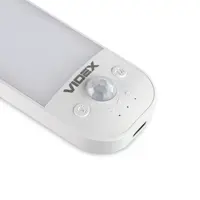 LED світильник акумуляторний з датчиком руху VIDEX VL-NL014W-S), мініатюра зображення № 8