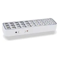 Ліхтар кемпінг лампа БАЗУКА HS-5205 (30 SMD) аварійне освітлення +220Вольт,18650  3реж), мініатюра зображення № 2