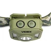 Ліхтар налобний VIDEX VLF-H085R-TAC 120Lm RED від батарейки.com.ua, зображення 3