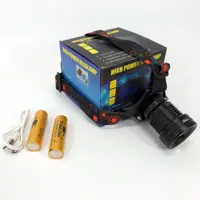 Ліхтар налобний BL-XQ-172-T6+COB microUSB, 2х18650 3режими), мініатюра зображення № 3