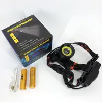 Ліхтар налобний BL-XQ-172-T6+COB microUSB, 2х18650 3режими), мініатюра зображення № 5