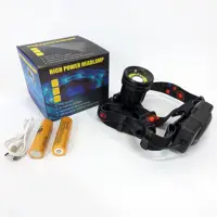 Ліхтар налобний BL-XQ-172-T6+COB microUSB, 2х18650 3режими), мініатюра зображення № 6