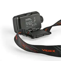 Ліхтар налобний VIDEX VLF-H189 600Lm, Lipol 1800mAh, type-c, режим червоне світло), мініатюра зображення № 18