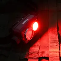 Ліхтар налобний VIDEX VLF-H189 600Lm, Lipol 1800mAh, type-c, режим червоне світло), мініатюра зображення № 5