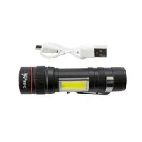 Ліхтар ручний акумуляторний BL-520-T6+COB zoom +microUSB 3 режими ), мініатюра зображення № 4