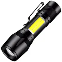 Ліхтар ручний BL-513-XPE+COB zoom  +BOX microUSB 3режими), мініатюра зображення № 5