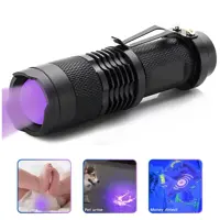 Ліхтар ручний K11-395UV ультрафіолет zoom +1хAА 1режим ), мініатюра зображення № 2