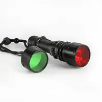 Ліхтар ручний VIDEX VLF-AT265, 2000Lm 6500K, акум Li-ion 21700 або 18650, type-c, IP68, червоний та зелений фільтри), мініатюра зображення № 6