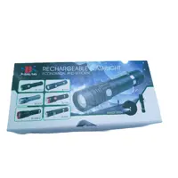 Ліхтарик ручний BL-802-T6 zoom кліпса 18650 3 режима micro USB), мініатюра зображення № 2