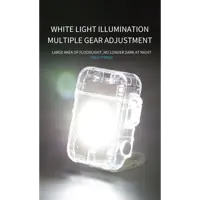 Ліхтарик ручний D52-2 білий, жовтий, червоний, запальничка, Type-C 8 режимів), мініатюра зображення № 5