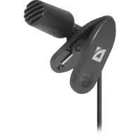 Мікрофон DEFENDER MIC-109 чорний, на прищіпці, 1,8 м), мініатюра зображення № 8