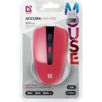 Миша бездротова DEFENDER Accura MM-935 4 кнопки 800-1600 dpi), мініатюра зображення № 4