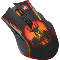 Миша бездротова DEFENDER ігрова Kronos GM-695 чорна), мініатюра зображення № 6